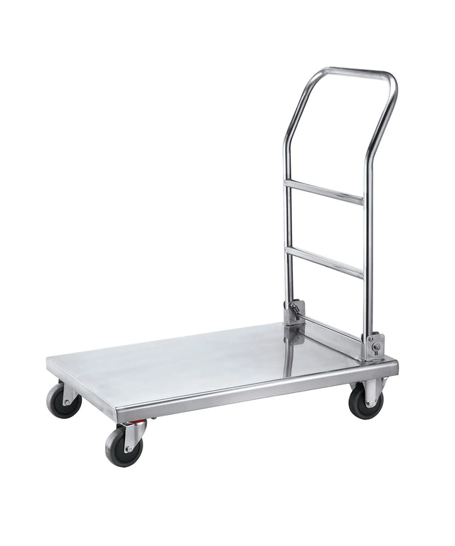 GGM Gastro Transport Trolley - 515x820mm - with 1 storage area - without handle - foldable
