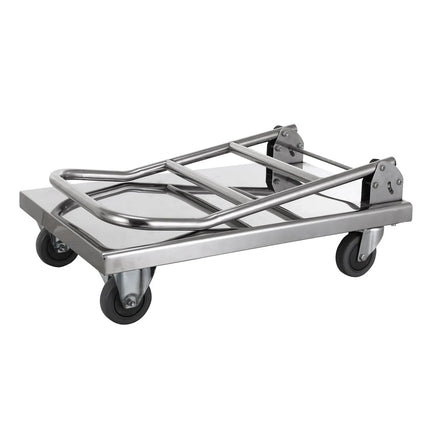 GGM Gastro Transport Trolley - 515x820mm - with 1 storage area - without handle - foldable