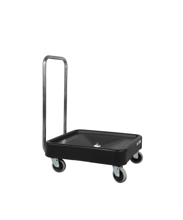 GGM Gastro Transport Trolley for Dishwasher Baskets - 58x58cm - with 1 storage area - with handle