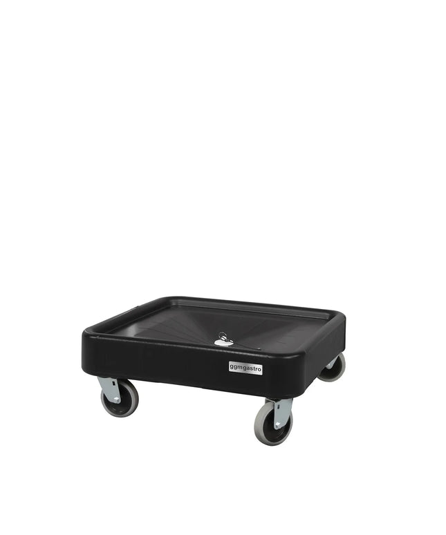 GGM Gastro Transport Trolley for Dishwasher Baskets - 58x58cm - with 1 storage area - without handle