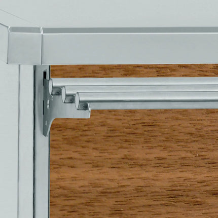 GGM Gastro Tray slide KOPENHAGEN - Stainless steel - 2030x390x100mm - for BVI800-90 & BVI800