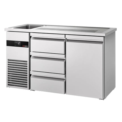 GGM Gastro Tủ Bia Trực Tiếp / Kegerator PREMIUM - 1550x700mm - 1 Cánh & 3 Ngăn Kéo