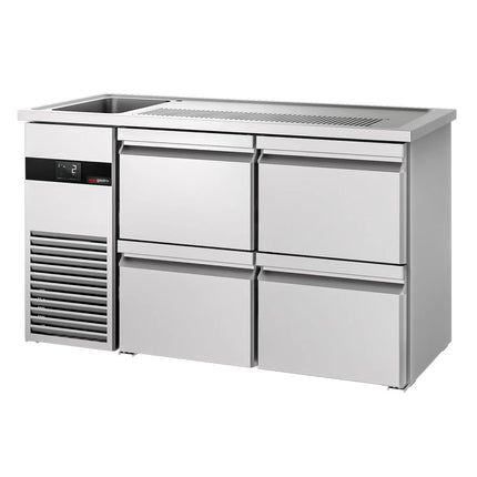 GGM Gastro Tủ Bia Trực Tiếp / Kegerator PREMIUM - 1550x700mm - 4 Ngăn Kéo