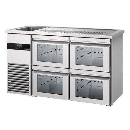 GGM Gastro Tủ Bia Trực Tiếp / Kegerator PREMIUM - 1550x700mm - 4 Ngăn Kéo