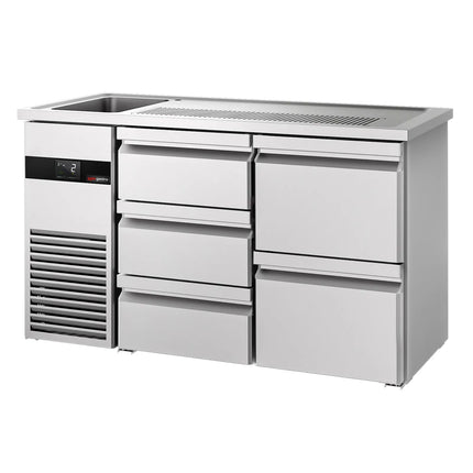 GGM Gastro Tủ Bia Trực Tiếp / Kegerator PREMIUM - 1550x700mm - 5 Ngăn Kéo