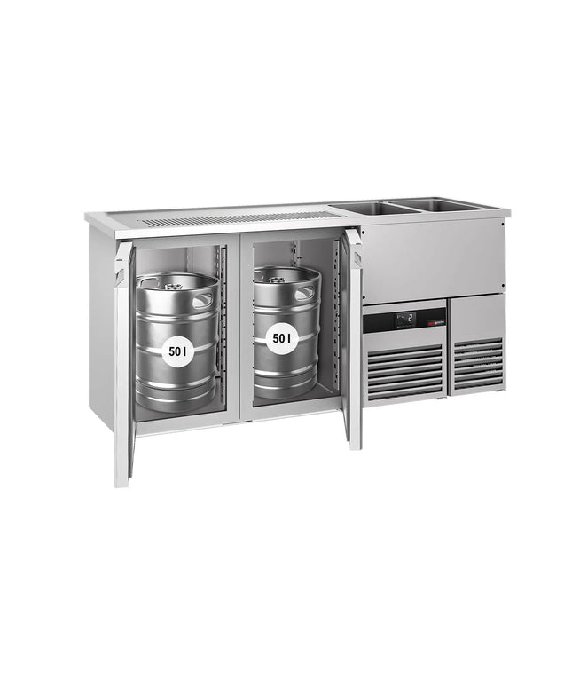 GGM Gastro Tủ Bia Trực Tiếp / Kegerator PREMIUM - 1950x700mm