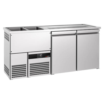 GGM Gastro Tủ Bia Trực Tiếp / Kegerator PREMIUM - 1950x700mm - 2 Cánh
