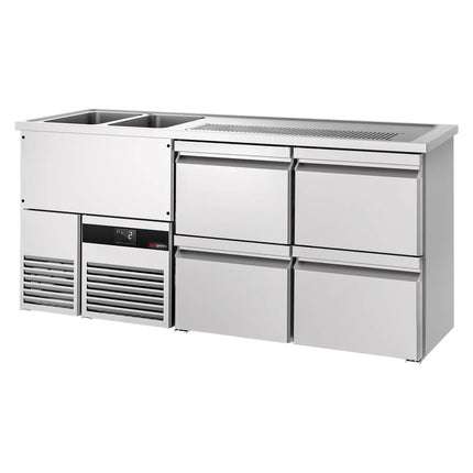 GGM Gastro Tủ Bia Trực Tiếp / Kegerator PREMIUM - 1950x700mm - 4 Ngăn Kéo