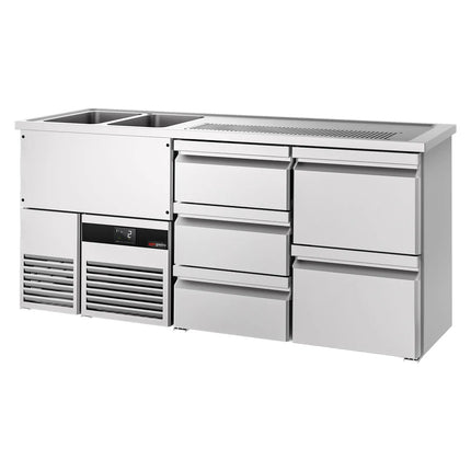 GGM Gastro Tủ Bia Trực Tiếp / Kegerator PREMIUM - 1950x700mm - 5 Ngăn Kéo