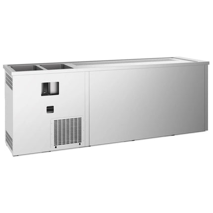 GGM Gastro Tủ Bia Trực Tiếp / Kegerator PREMIUM - 2500x700mm - 3 Cánh Kính