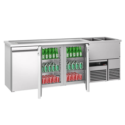 GGM Gastro Tủ Bia Trực Tiếp / Kegerator PREMIUM - 2500x700mm