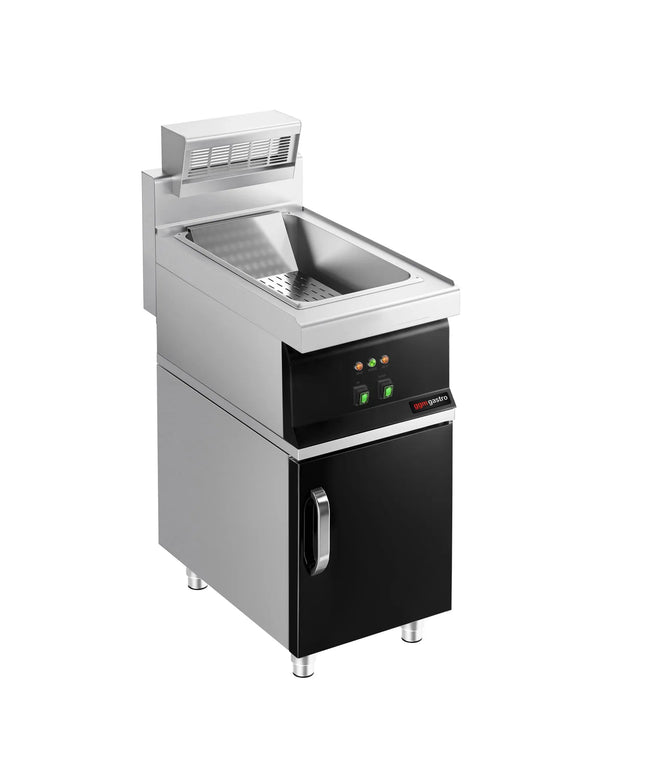 GGM Gastro Tủ Giữ Nóng Khoai Chiên Điện - 1.17kW - 1x GN 1/1 - Có Tủ Bệ - 1 Cánh