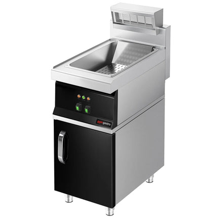 GGM Gastro Tủ Giữ Nóng Khoai Chiên Điện - 1.17kW - 1x GN 1/1 - Có Tủ Bệ - 1 Cánh