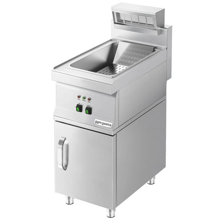 GGM Gastro Tủ Giữ Nóng Khoai Chiên Điện - 1.17kW - 1x GN 1/2 - Có Tủ Bệ - 1 Cánh