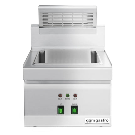 GGM Gastro Tủ Giữ Nóng Khoai Chiên Điện - 1.17kW - 1x GN 1/2 - Để Bàn