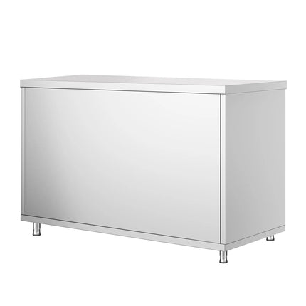 GGM Gastro Tủ Sàn Thép Không Gỉ PREMIUM - 1200x800mm - Cửa Lùa