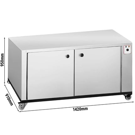GGM Gastro Tủ Ủ Bột Pizza - 14x EN 600x400mm - Cho Lò Pizza PEZ630, PEZ630#2 & PDZ630