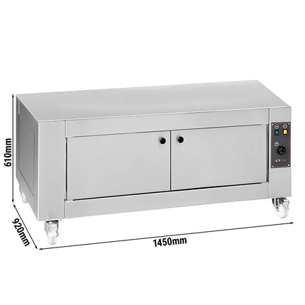GGM Gastro Tủ Ủ Bột Pizza - 6x EN 600x400mm - Cho Lò Pizza PEZ630G