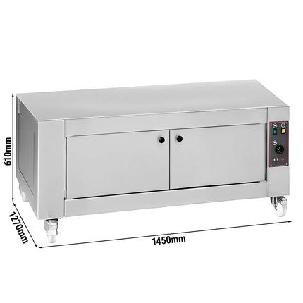 GGM Gastro Tủ Ủ Bột Pizza - 6x EN 600x400mm - Cho Lò Pizza PEZ930G