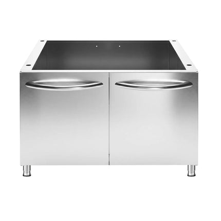 GGM Gastro Under Cabinet - 800x700x550mm - Stainless Steel AISI 430 - 2 doors - for KGAT873 & KGUT873