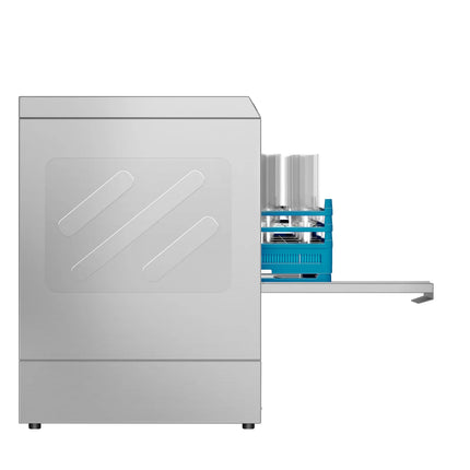 GGM Gastro Undercounter Commercial Dishwasher - 500mm Basket - Digital Controls - 7.45kW - with Detergent & Rinse Aid Dosing Pumps
