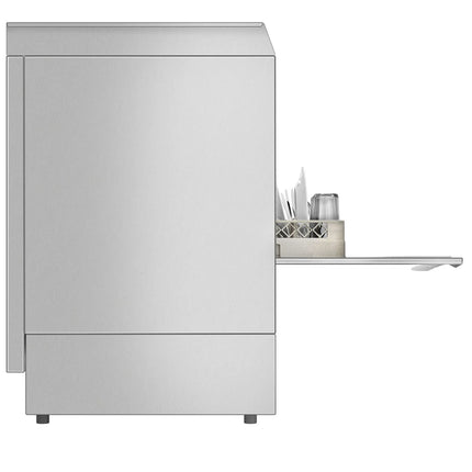 GGM Gastro Undercounter Commercial Dishwasher - 500mm Basket - Manual Controls - 3.55kW - with Drain, Rinse Aid & Detergent Pumps