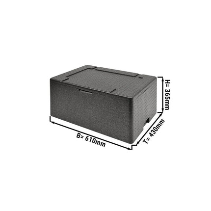 GGM Gastro Universal thermobox - Top loading - GN 1/1 - 56.7L - 610x430x365mm - with Lid