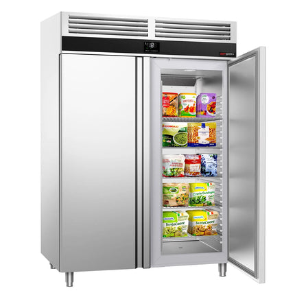 GGM Gastro Upright Freezer PREMIUM - GN 1/1 - 1400L - with 2 doors