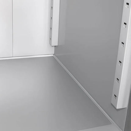 GGM Gastro Upright Freezer Stainless steel ECO - EN 600x400mm - 600L - with 1 door