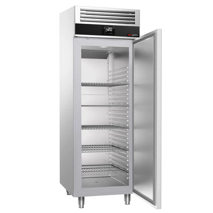 GGM Gastro Upright Freezer Stainless steel PREMIUM - GN 2/1 - 1460L - with 2 doors