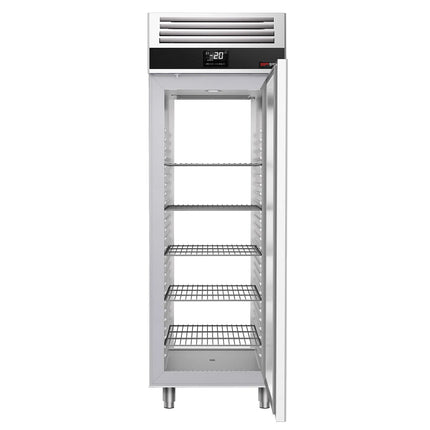 GGM Gastro Upright Freezer Stainless steel PREMIUM - GN 2/1 - 1460L - with 2 doors