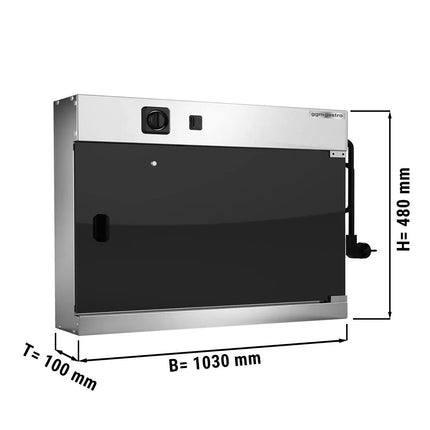 GGM Gastro UV Knife Steriliser - 20 Knife Capacity - 30W - Timer up to 60 min