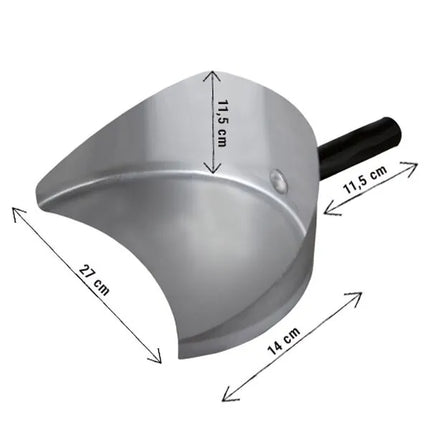 GGM Gastro Vá Xúc Gyros / Doner - 270x255x115mm - Thép Không Gỉ - Cán Nhựa