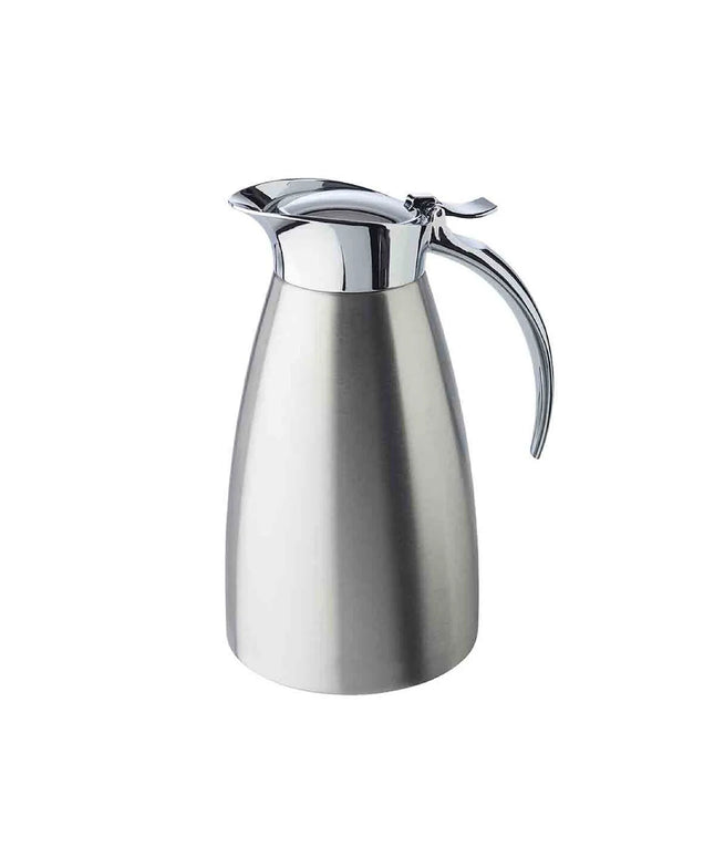 GGM Gastro Vacuum Jug - PREMIUM - Stainless Steel - 0.6L - One-Hand Operation