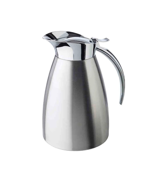 GGM Gastro Vacuum Jug - PREMIUM - Stainless Steel - 1.0L - One-Hand Operation