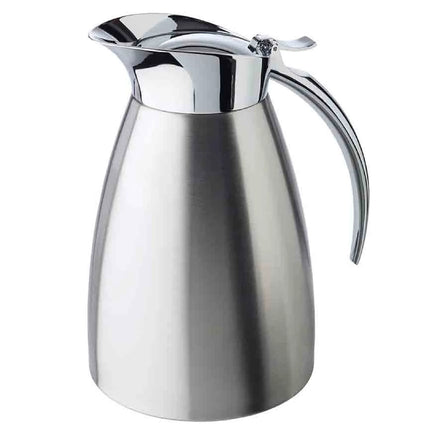 GGM Gastro Vacuum Jug - PREMIUM - Stainless Steel - 1.0L - One-Hand Operation