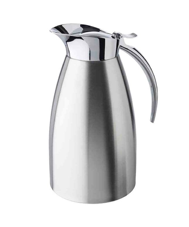 GGM Gastro Vacuum Jug - PREMIUM - Stainless Steel - 1.5L - One-Hand Operation