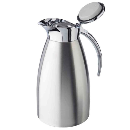 GGM Gastro Vacuum Jug - PREMIUM - Stainless Steel - 1.5L - One-Hand Operation