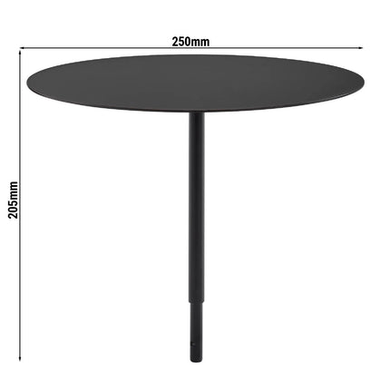 GGM Gastro - VALO - - Metal - Black - round - Ø 250mm - suitable for buffet stand 14030