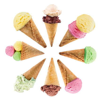 GGM Gastro VG Ice Cream Cone Holder - 4-Cone - Stainless Steel - 175x175x130mm