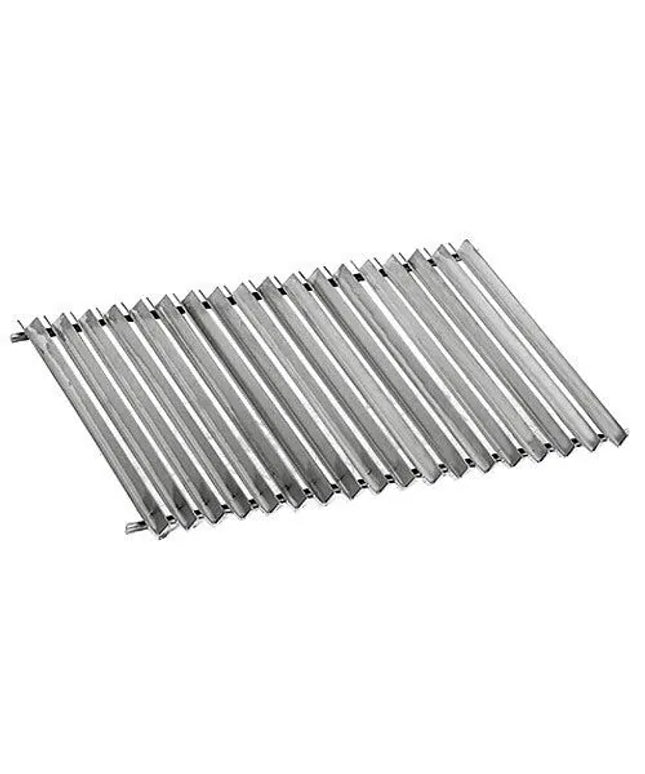 GGM Gastro Vỉ Nướng Đá Lava Lorenzo 600 - 487x429x20mm - Thép Không Gỉ - Cho Thịt Tươi & Xúc Xích