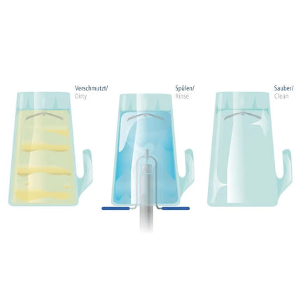 GGM Gastro Vòi Súc Ly Có Đế Hút & Ống Mềm
