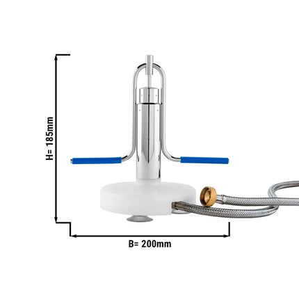 GGM Gastro Vòi Súc Ly Có Đế Hút & Ống Mềm