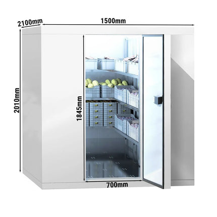 GGM Gastro Walk-In Cold Room - 1500x2100mm - 4,80m³ (4800L)