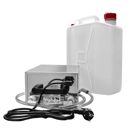 GGM Gastro Water Pump System - 20L - with self-cleaning mode - 220x300x140mm - for orange squeezer OFZ