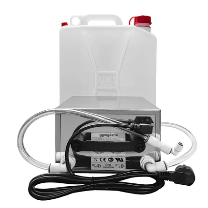 GGM Gastro Water Pump System - 20L - with self-cleaning mode - 220x300x140mm - for orange squeezer OFZ