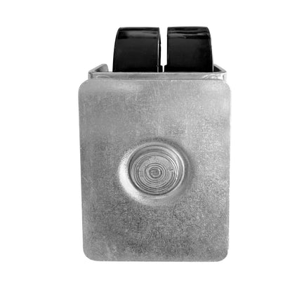 GGM Gastro Wheel set for chest freezers - Plastic & stainless steel - 60x80x80mm - for TTG449N, TTG466EN, TTG534EN & TTG553N - 2 with brakes; wheel Ø48mm, width 35mm