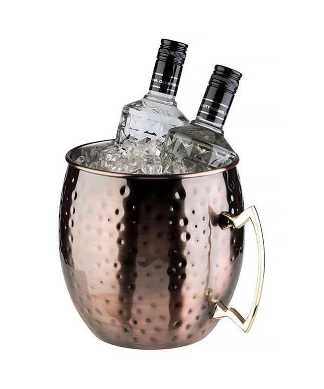 GGM Gastro Wine Bucket - MOSCOW MULE - Stainless Steel - 5 litres - Height:210mm - Copper