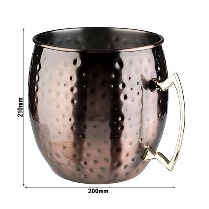 GGM Gastro Wine Bucket - MOSCOW MULE - Stainless Steel - 5 litres - Height:210mm - Copper