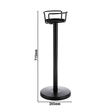 GGM Gastro Wine Bucket Stand - Metal, Zinc Die-Cast - Height:715mm - Black